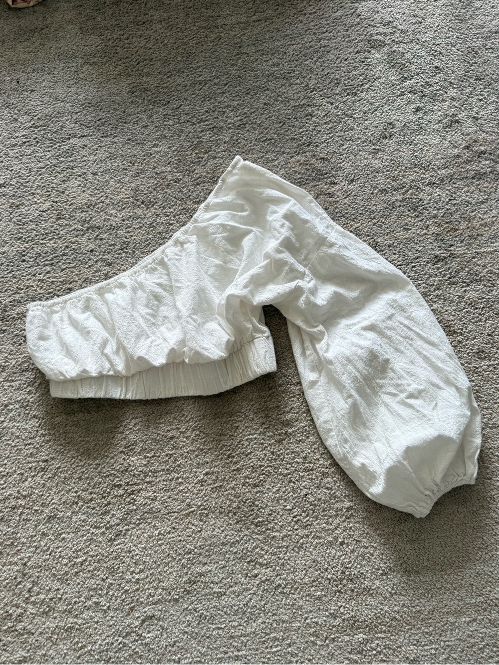 Rumours One Should White Cotton Top